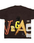Travis Scott Vegas Lights T-shirt Brown