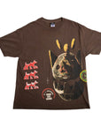 Travis Scott Never Backward T-shirt Brown