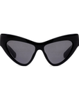 Gucci Cat-Eye shape Women Sunglasses GG1294S 001 - Black Grey