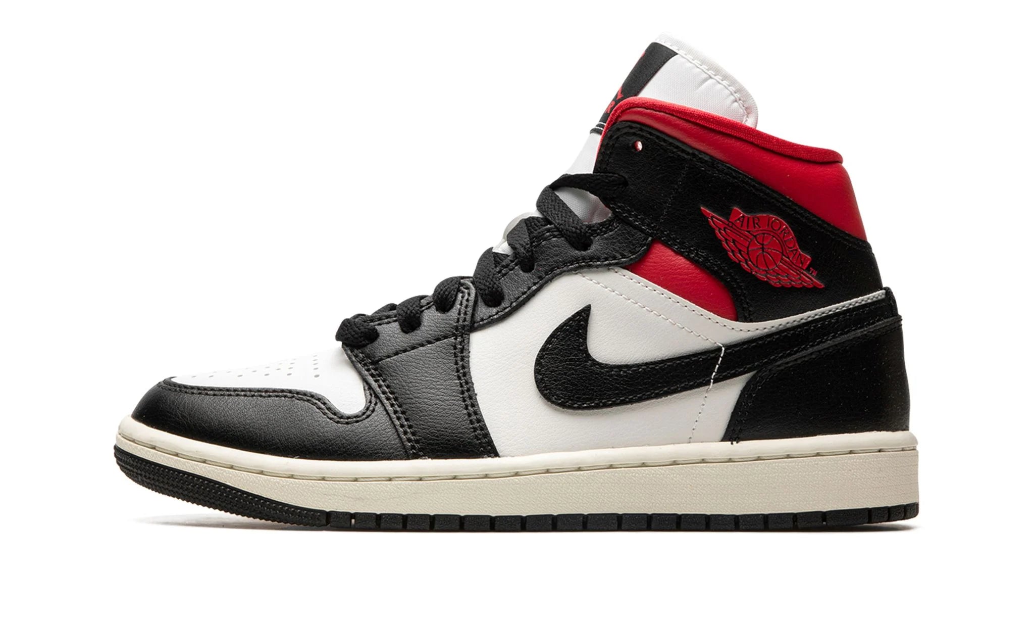 Air Jordan 1 Mid "Black Fire Red" (GS)