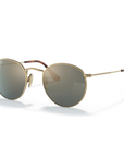 Ray-Ban RB8247 round 921 Round Titanium Sunglasses