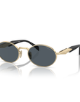 Prada SPR65Z s ZVN-09T Pale Gold and Black Sunglasses