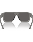 Prada Linea Rossa SPS 04Z 16X-7W1 Gray Metal Sunglasses