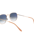 Ray-Ban RB3548 001/3F Hexagonal Flat lenses Gold Sunglasses