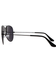 Ray-Ban RB3025 002/48 Aviator Total Black Medium Polarized