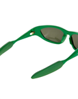 Bottega Venetta BV1184S 003 Green Frame with Dark Grey Lens Sunglasses
