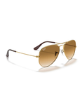 Ray-Ban RB3025 001/51 Aviator Gold Frame with Brown Lens Sunglasses