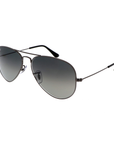 Ray-Ban RB3025 004/78 58-14 Aviator large metal Gunmetal Sunglasses