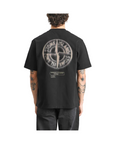 Stone Island Bleeding Numbers Compass Print T-Shirt