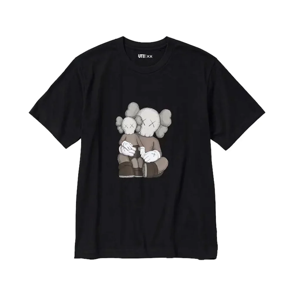 Kaws x Uniqlo UT Short Sleeve Graphic T-Shirt White Black