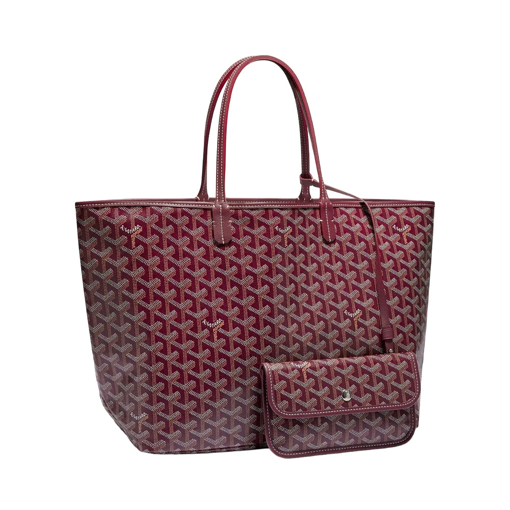 Goyard Saint Louis PM Tote Bag Burgundy