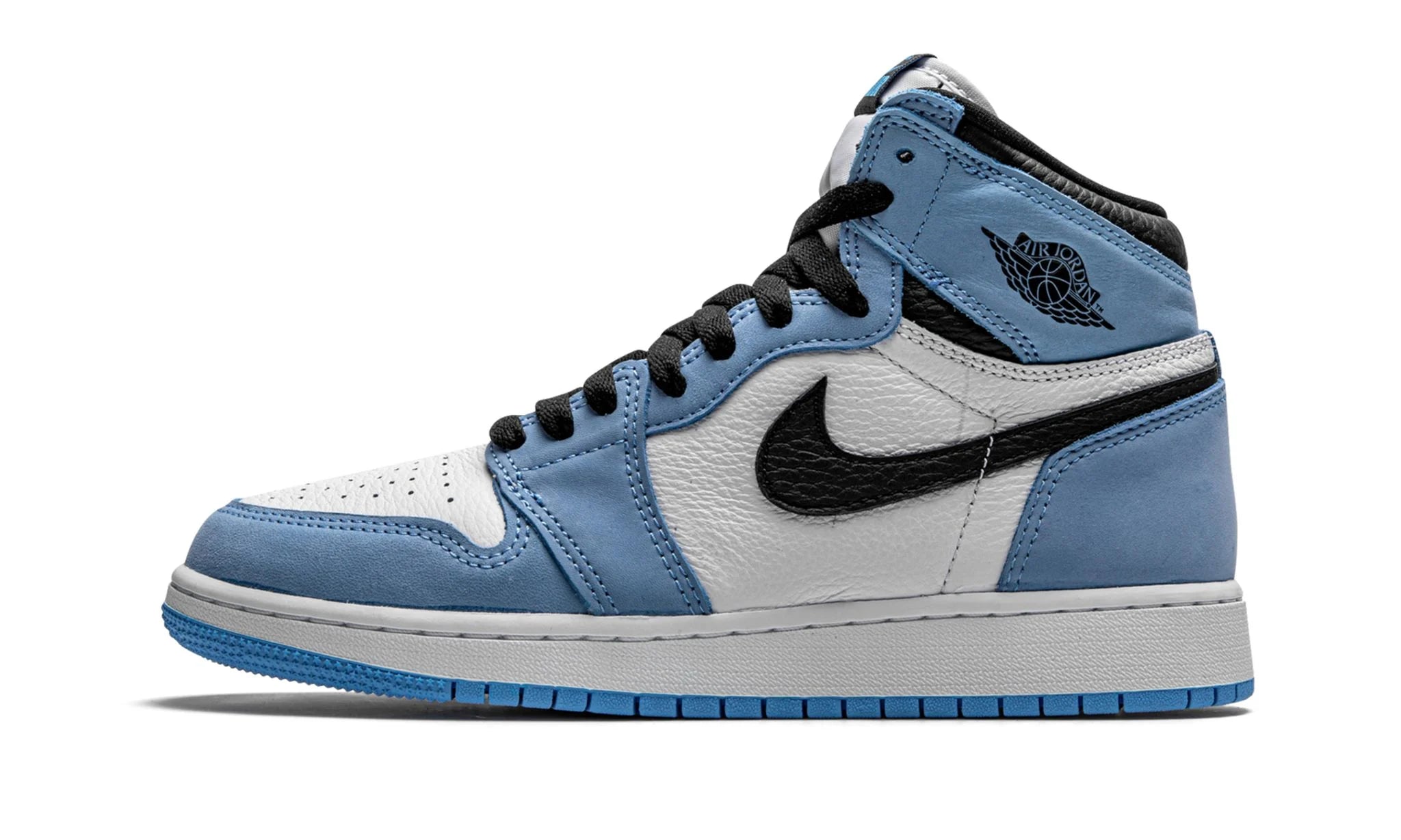 Air Jordan 1 Retro High White University Blue Black (GS)