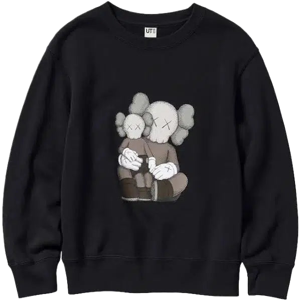 KIDS UT KAWS Long Sleeve Sweatshirt Black