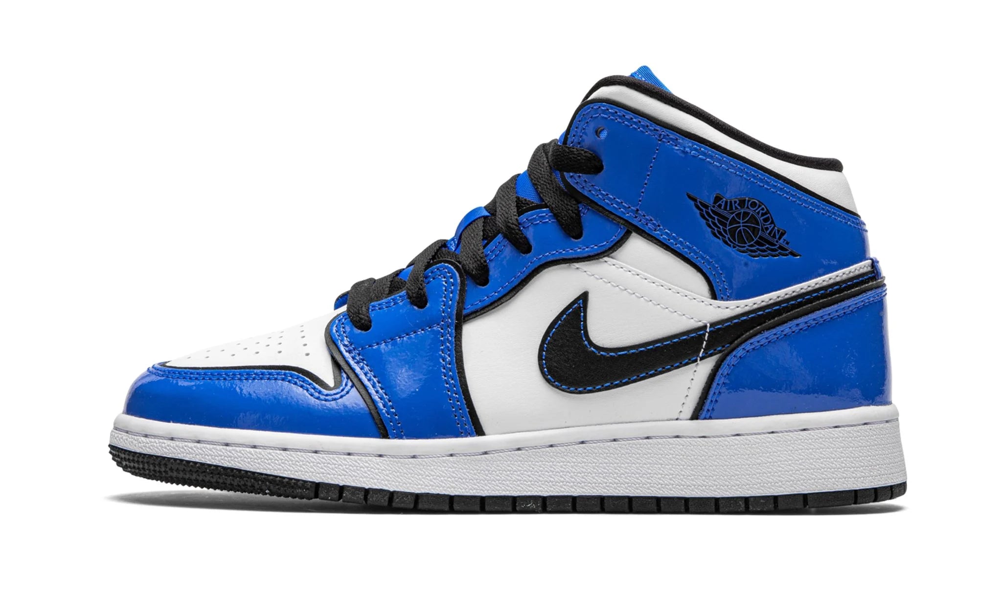 Air Jordan 1 Mid Signal Blue (GS)