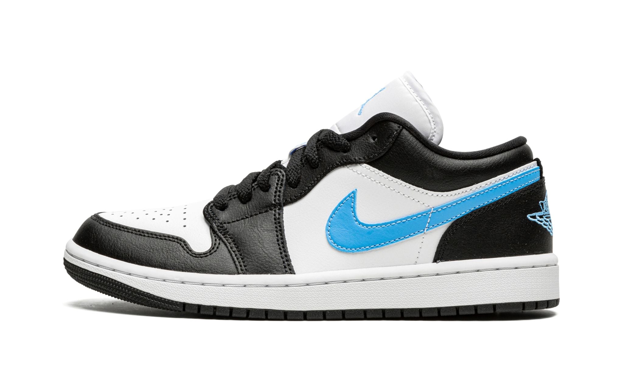 Air Jordan 1 Low Black University Blue White (WMNS)