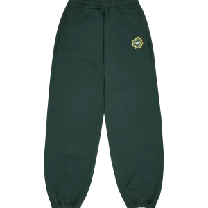 Broken Planet Market Cuffed Sweatpants Emerald Green