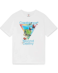 Casablanca Tennis Club Icon Beyond Destiny Classic T-Shirt White