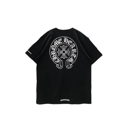 Chrome Hearts Horseshoe Logo H/S Tshirt Black