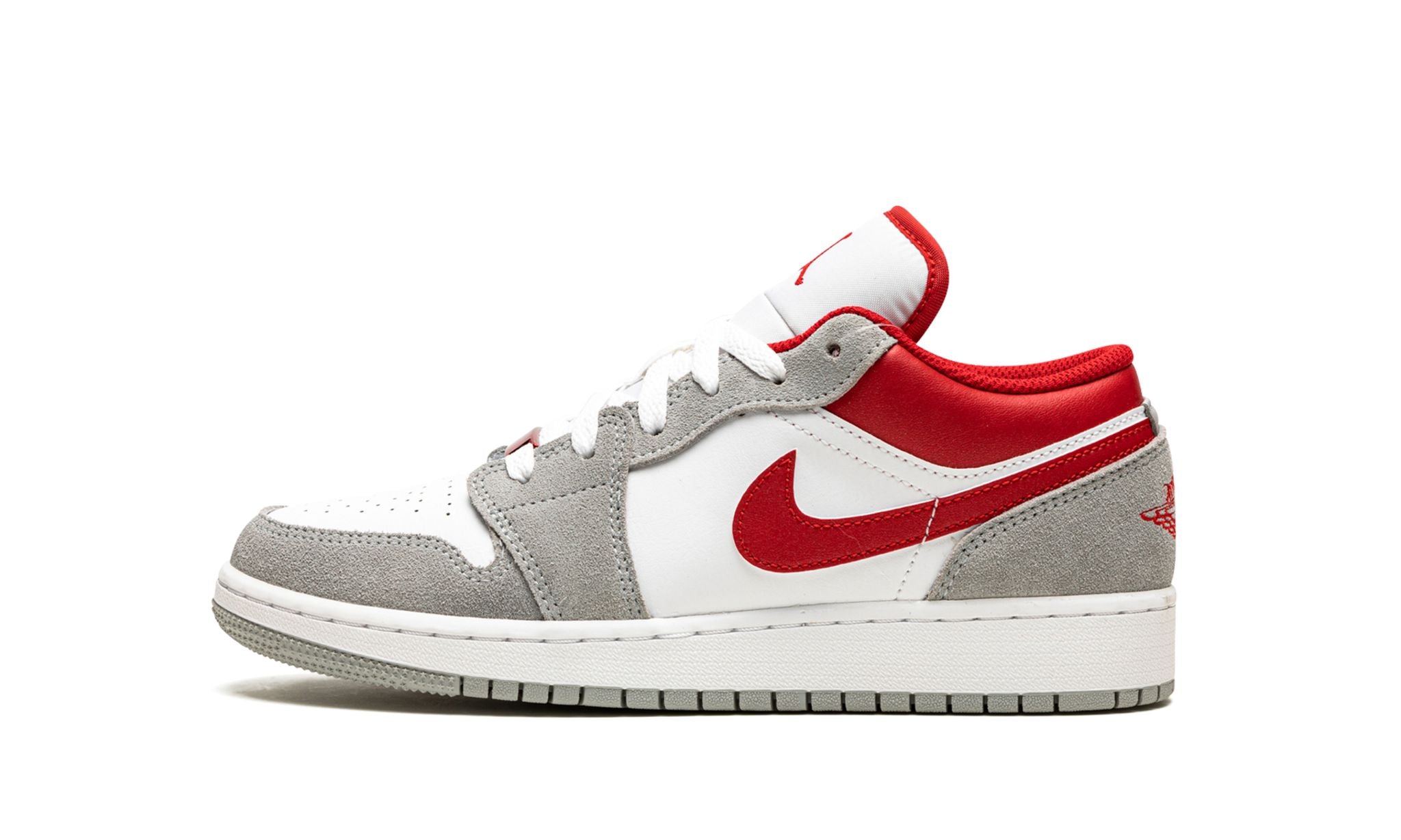 Jordan 1 Low SE Light Smoke Grey Gym Red