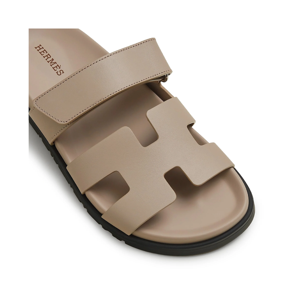 Hermes Chypre Sandal Nude Leather (Beige Mastic)