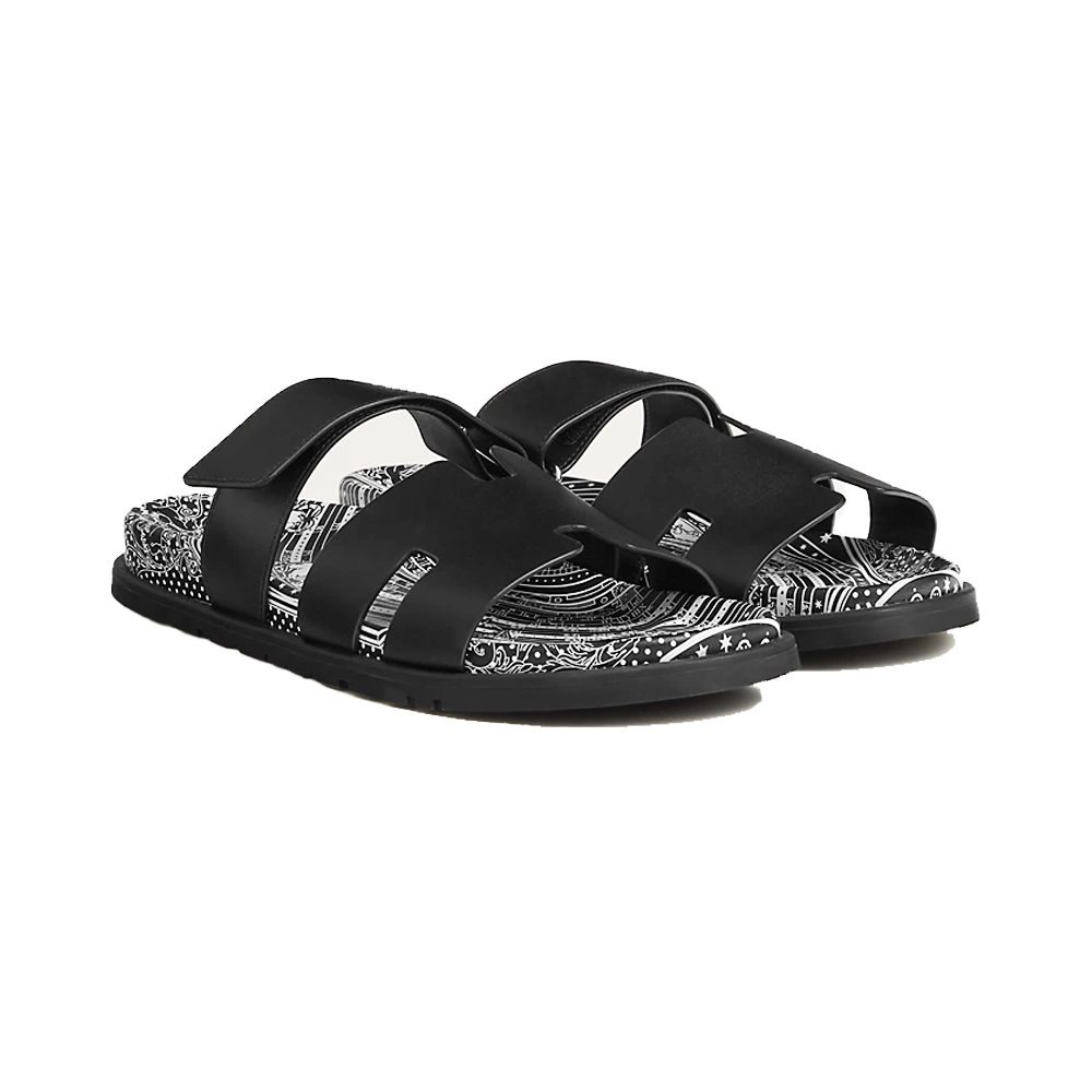 Hermes Chypre Sandal Special Edition - Black/White