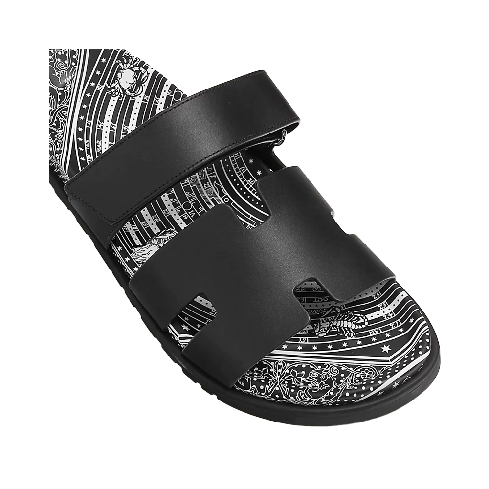 Hermes Chypre Sandal Special Edition - Black/White