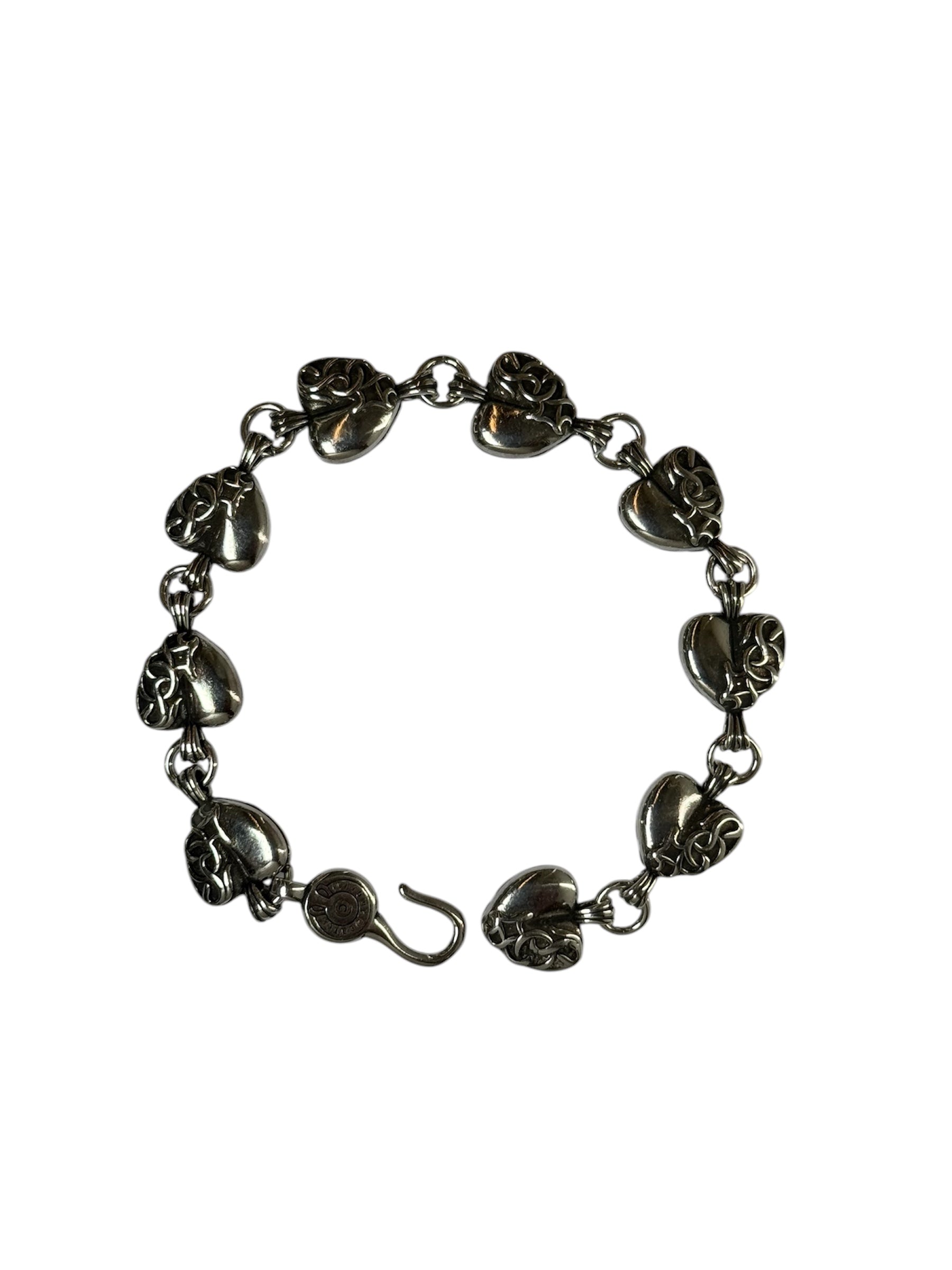 Chrome Hearts BRACELET HEARTS ( Silver )