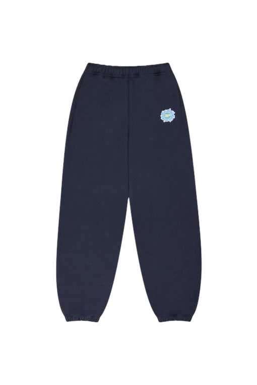 Broken Planet Space Club Cuffed Sweatpants - Outer Space Blue