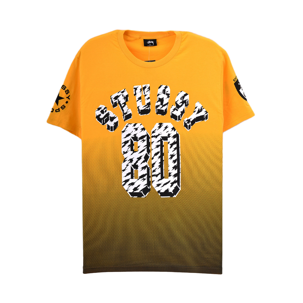 Stussy 80 Fade Tee Gold