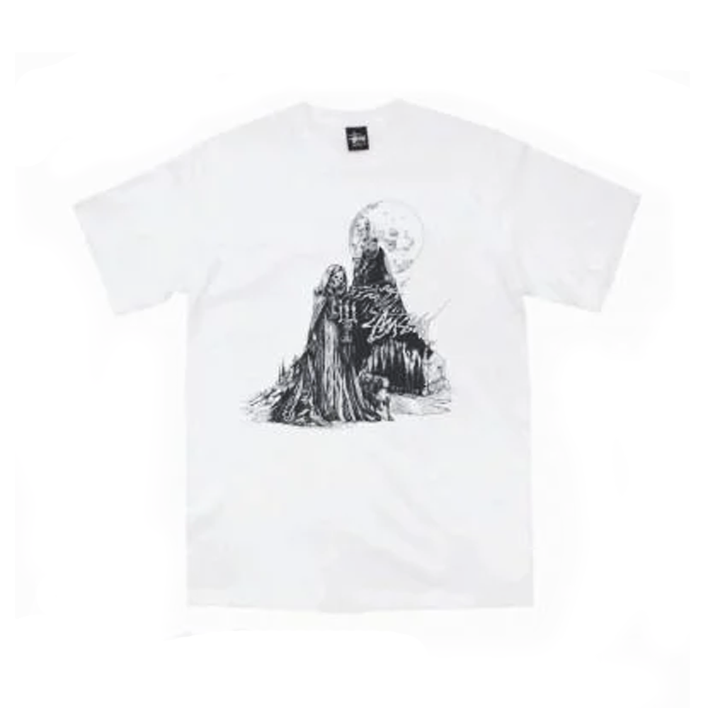 Stussy Castle Mountain White