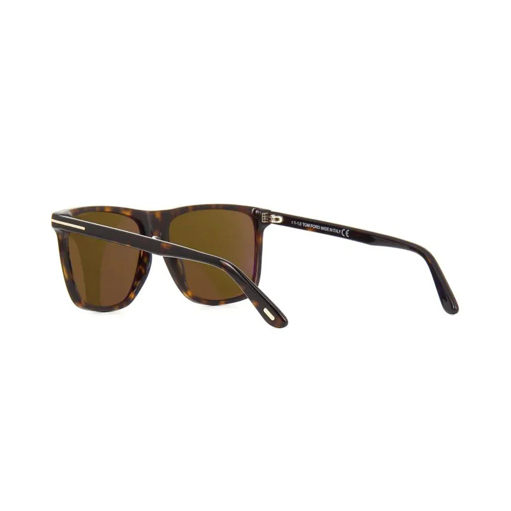 Tom Ford Fletcher TF 832 52J Sunglasses Dark Havana - Brown