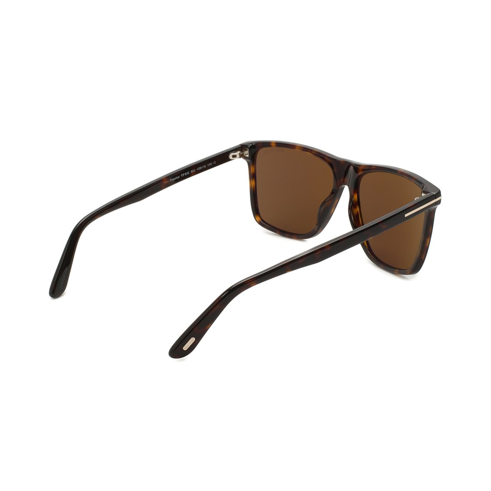 Tom Ford Fletcher TF 832 52J Sunglasses Dark Havana - Brown