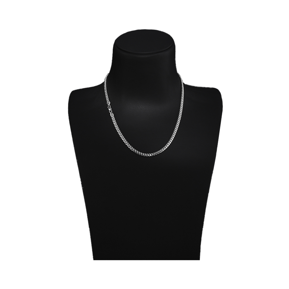 Taipan Cuban Link mm Necklace - Silver 925