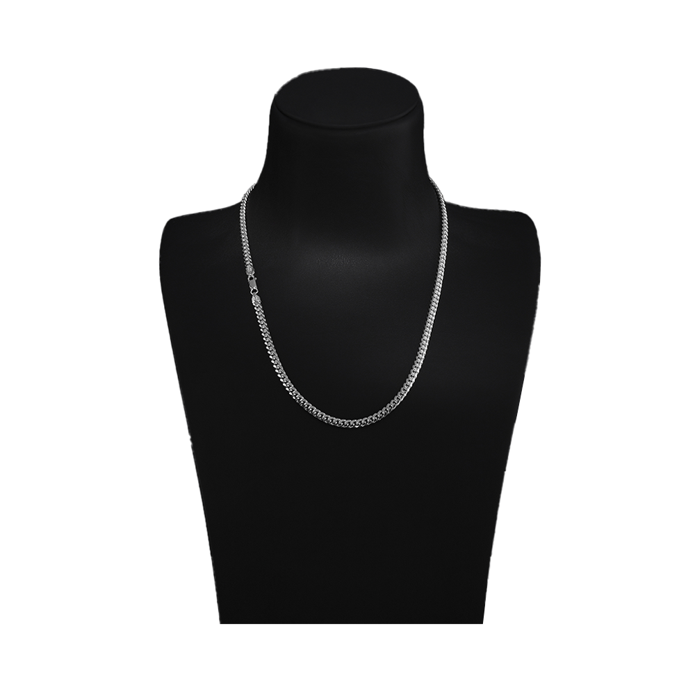 Taipan Cuban Link mm Necklace - Silver 925