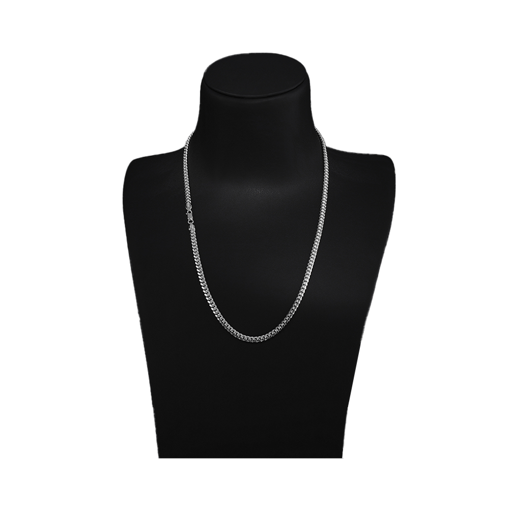 Taipan Cuban Link mm Necklace - Silver 925