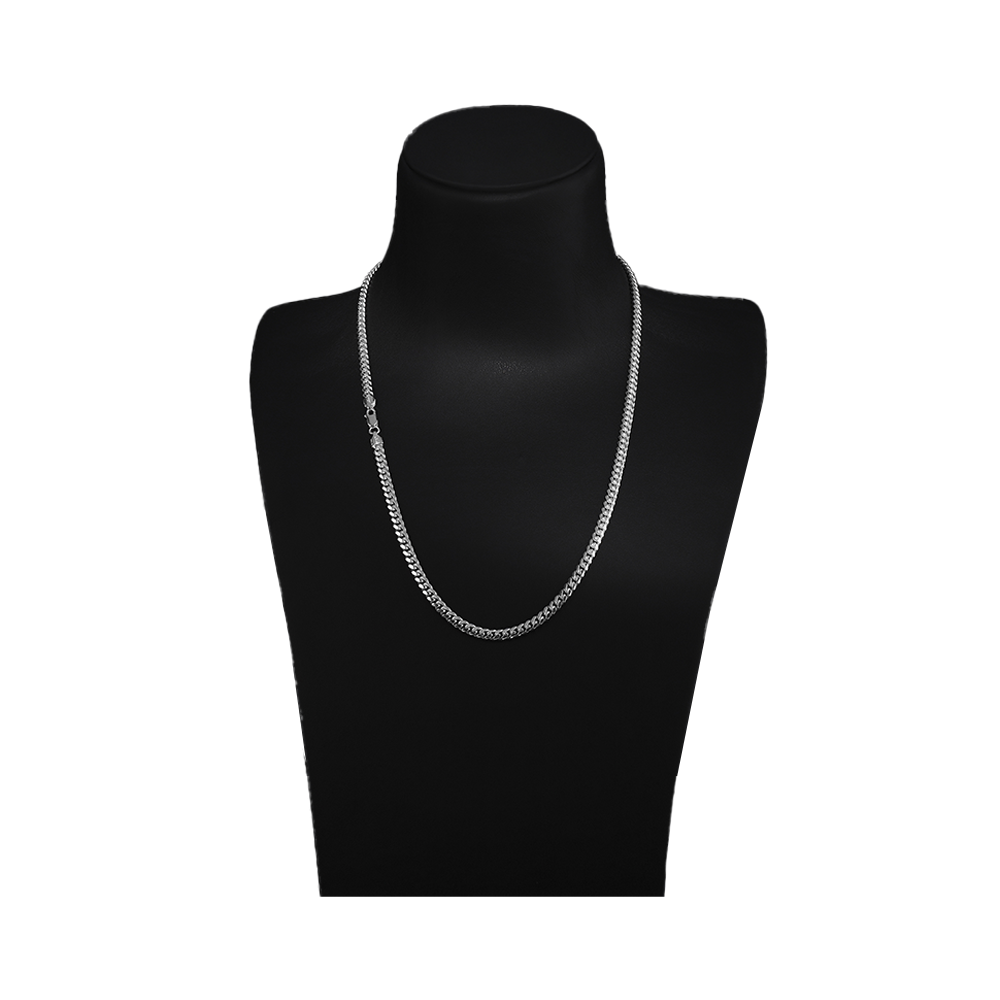 Taipan Cuban Link mm Necklace - Silver 925