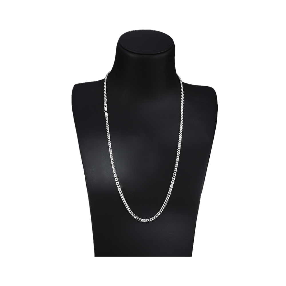 Taipan Cuban Link mm Necklace - Silver 925