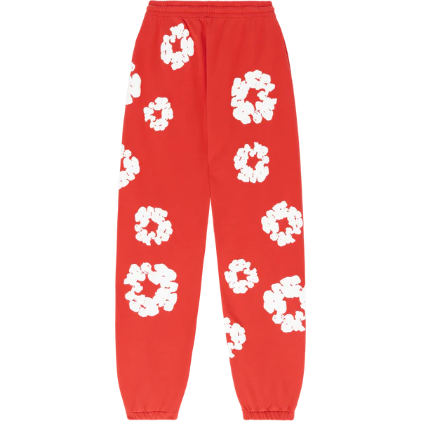 Denim Tears The Cotton Wreath Sweatpant Red