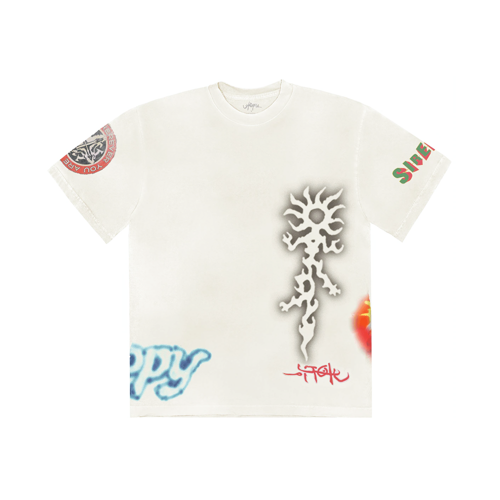 Travis Scott Siren Tee - Off White