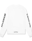 Chrome Hearts 1988 Neck Logo L/S White Black T Shirt