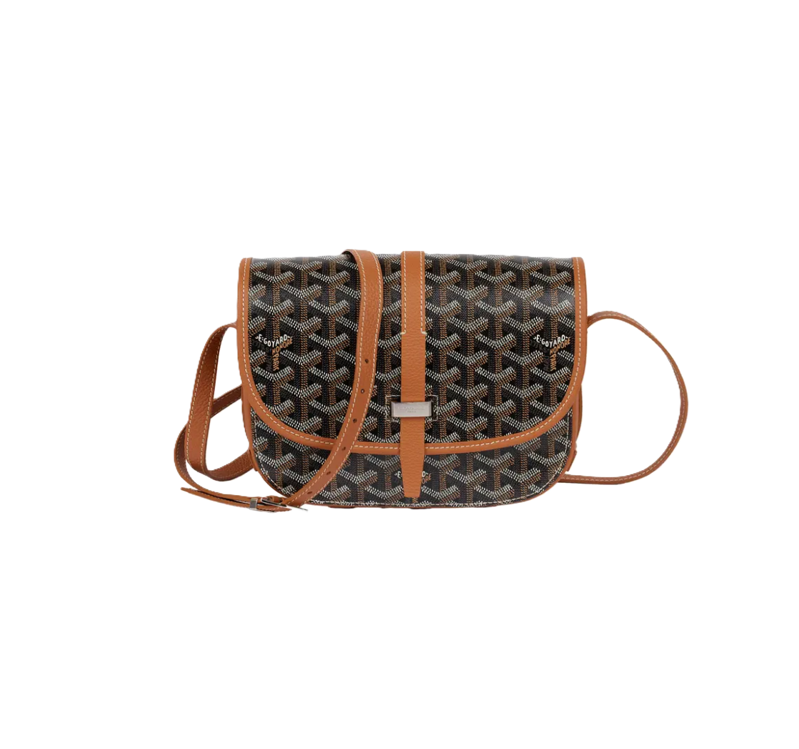 Goyard Belvedere Sling Bag Natural