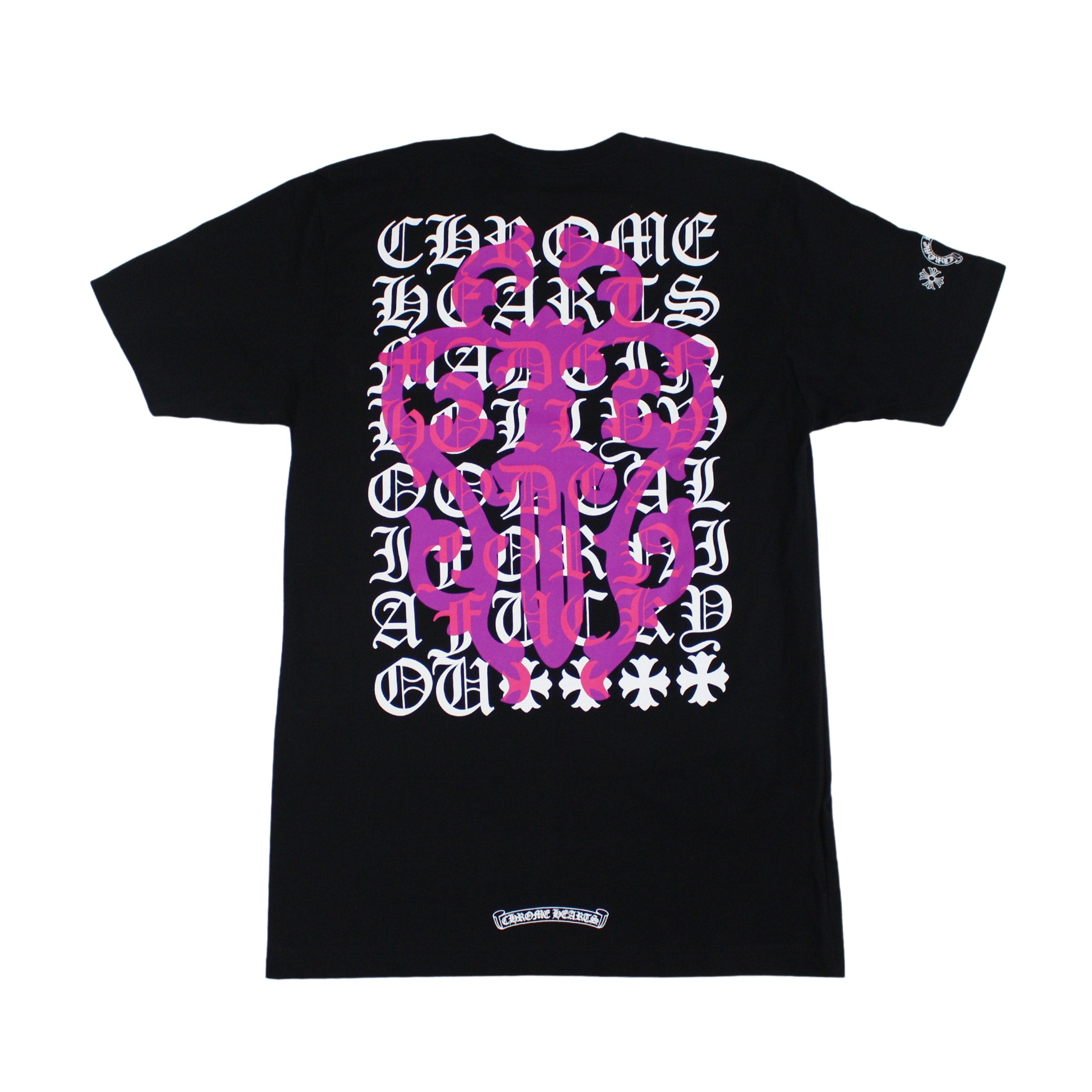 Chrome Hearts Eye Chart Dagger T-shirt Black