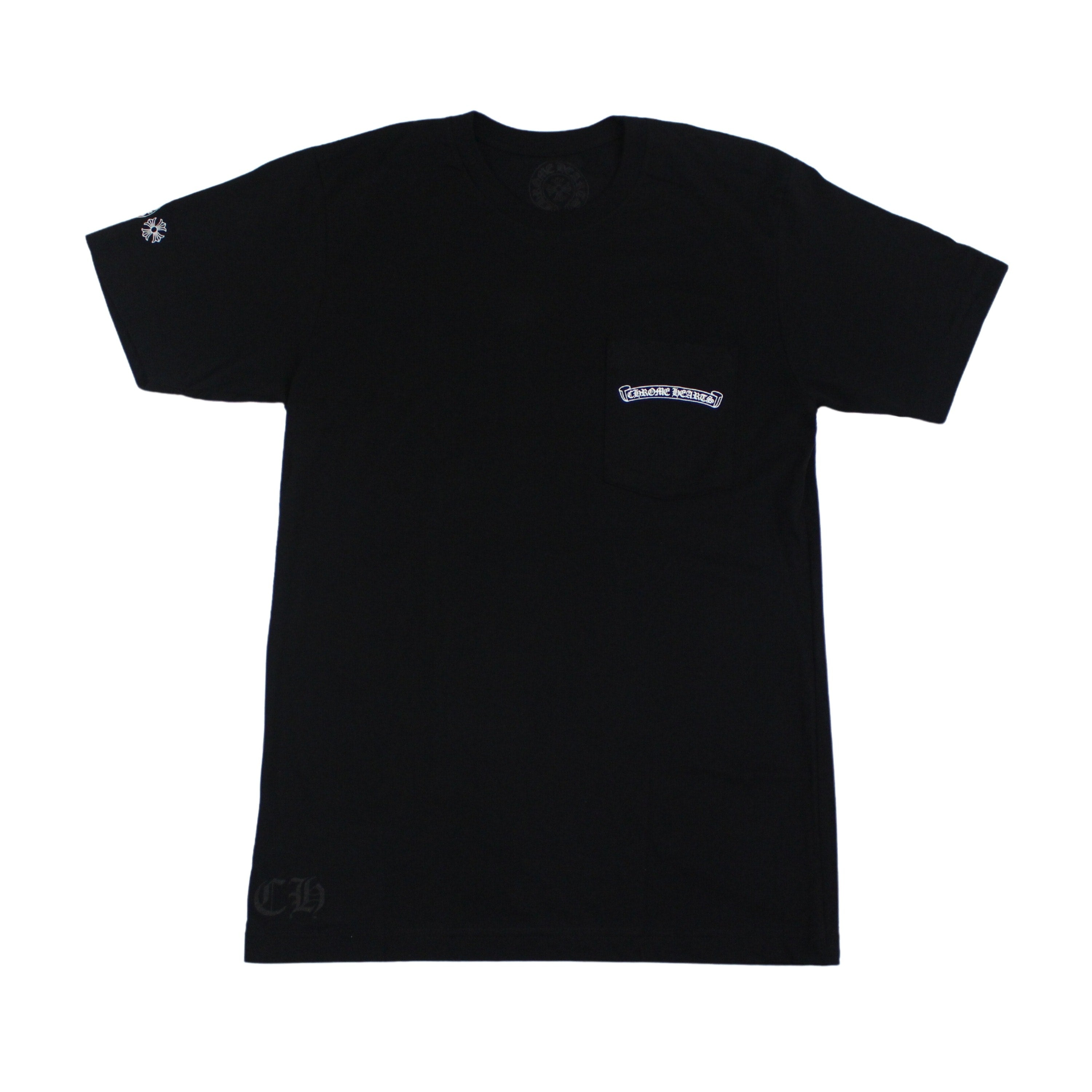 Chrome Hearts Eye Chart Dagger T-shirt Black