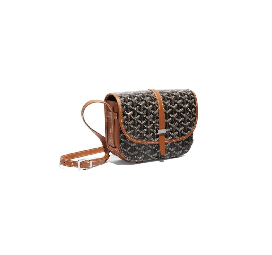 Goyard Belvedere Sling Bag Natural