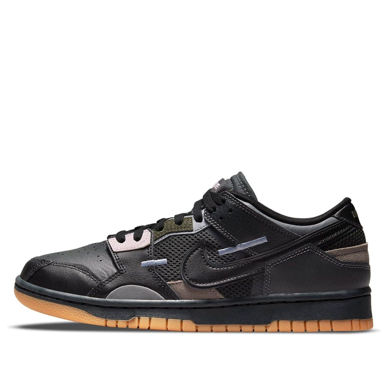 Nike Dunk Low "Scrap Black Gum"