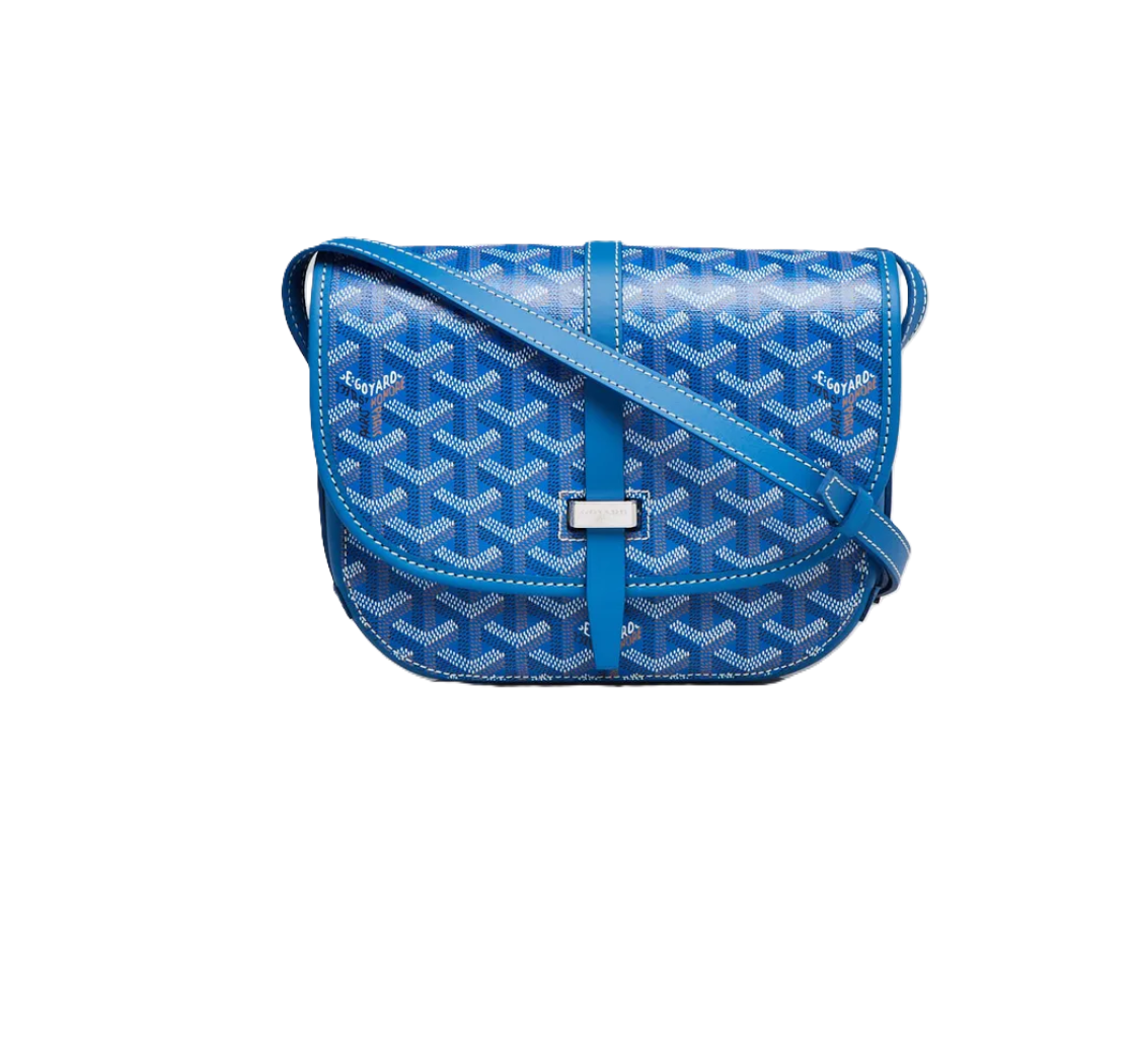 Goyard Belvedere PM Sling Bag Sky Blue