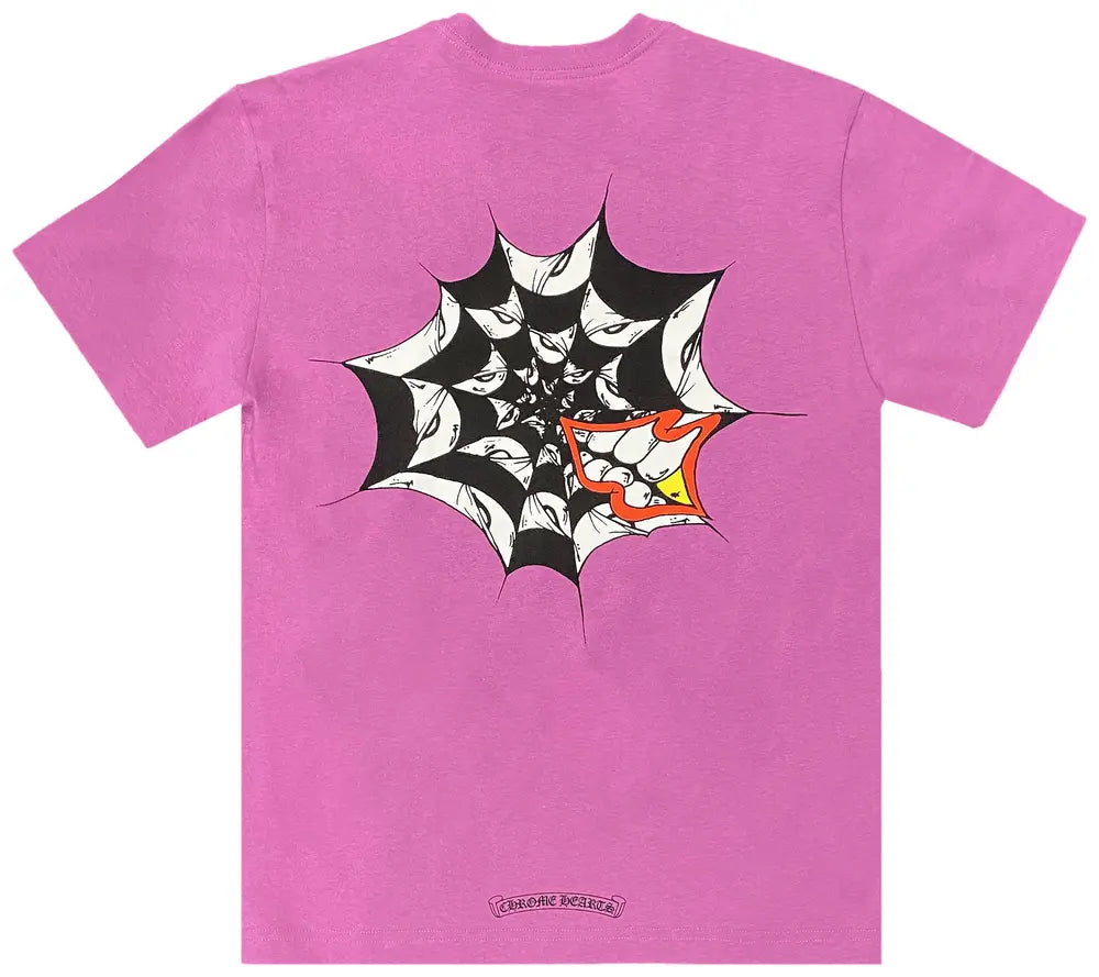 Chrome Hearts Matty Boy Spider Tee Purple