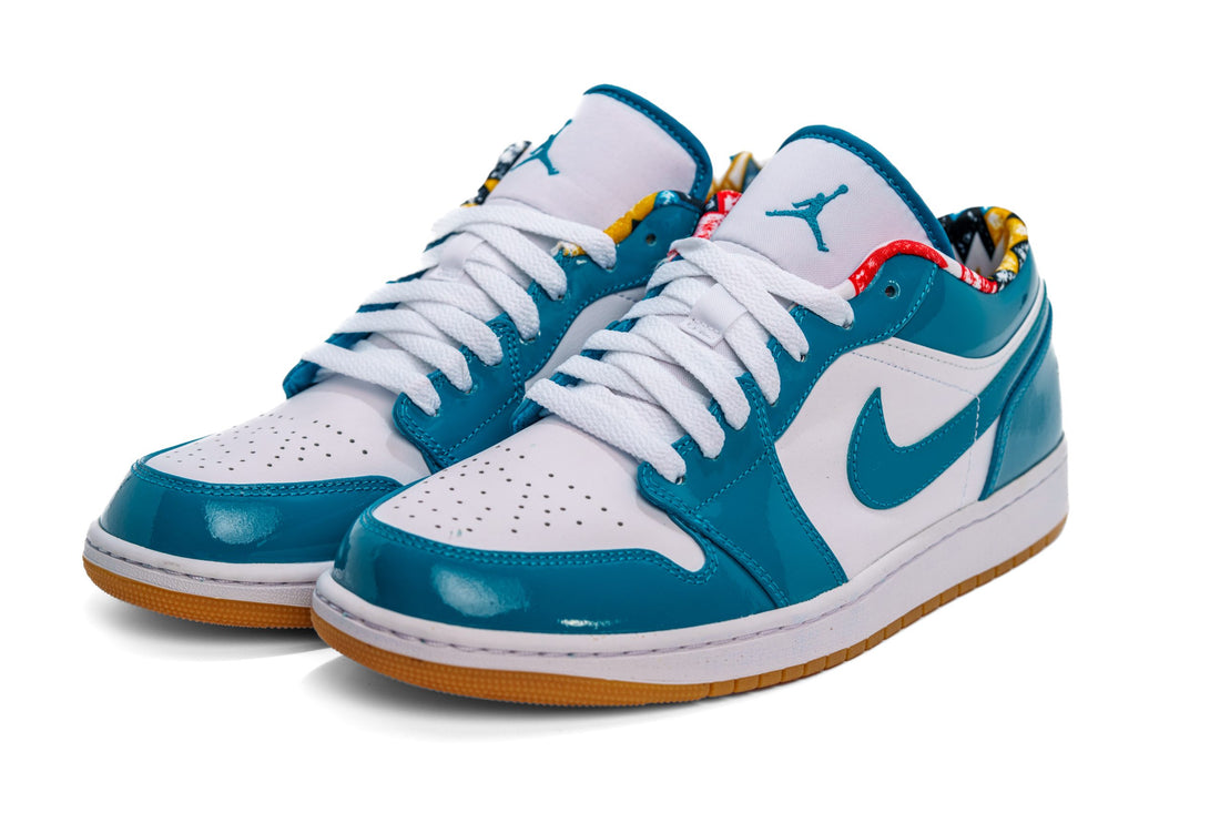 Air Jordan 1 Low SE Barcelona Cyber Teal