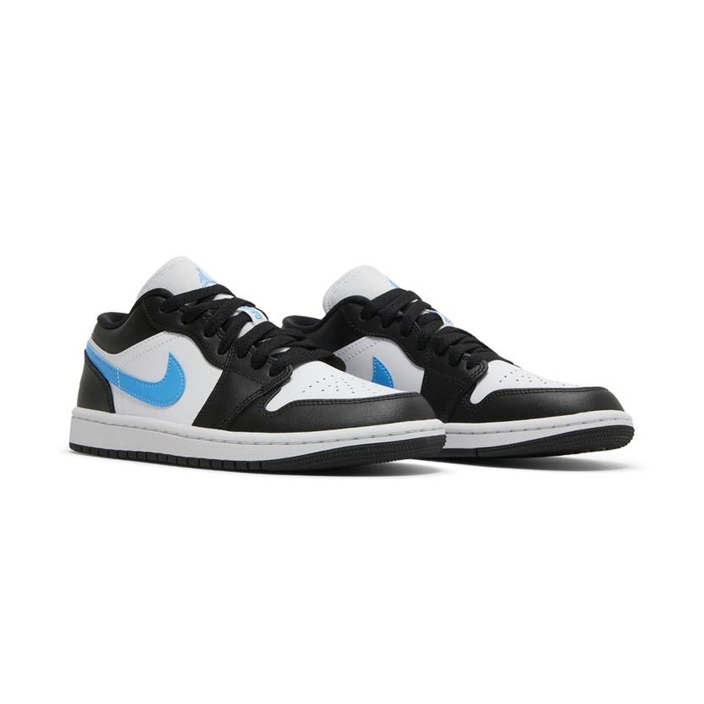 Air Jordan 1 Low Black University Blue White (WMNS)