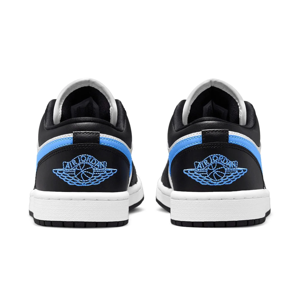 Air Jordan 1 Low Black University Blue White (WMNS)